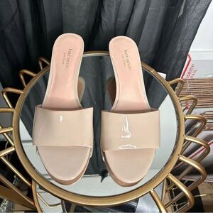 Kate Spade Patent Leather Mules Imperfect
